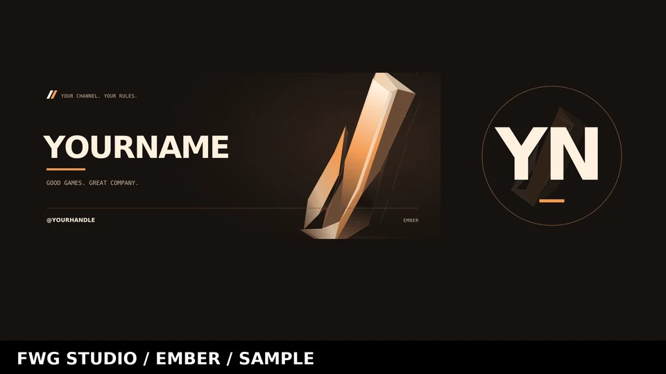 Ember banner & avatar