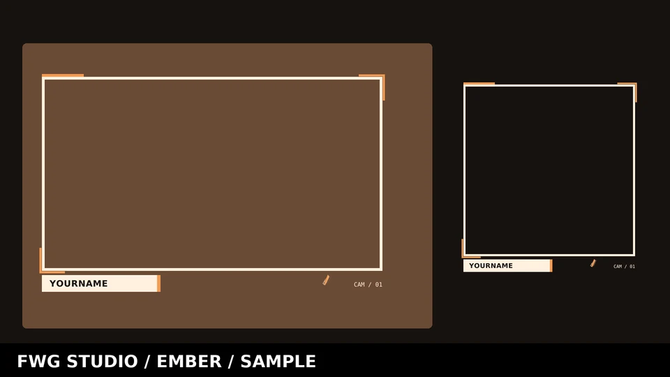 Ember webcam frames