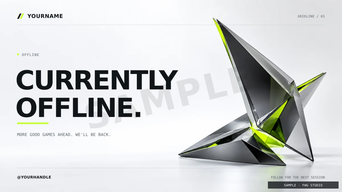 Gridline offline watermarked preview