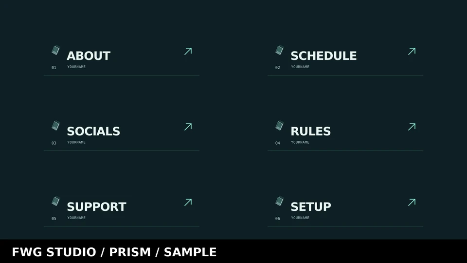 Prism channel panels watermarked preview
