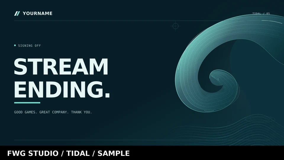 Tidal stream ending watermarked preview
