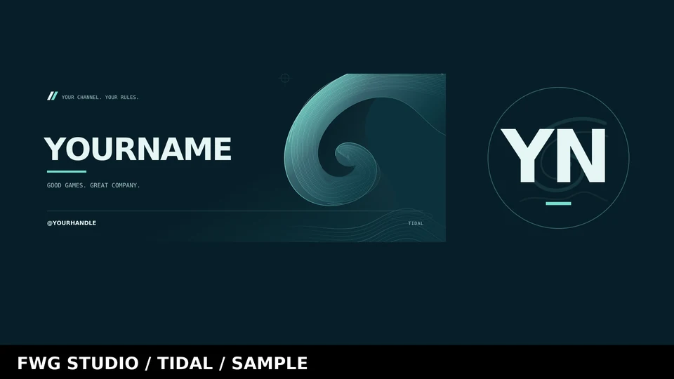 Tidal banner & avatar watermarked preview