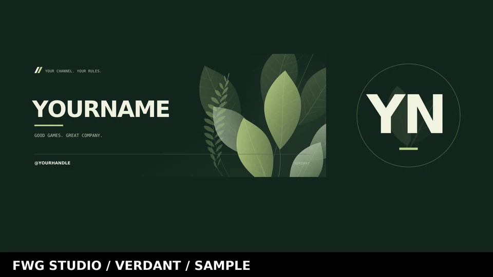 Verdant banner & avatar